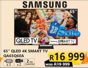 Samsung 65" QLED 4K Smart TV QA65Q60A