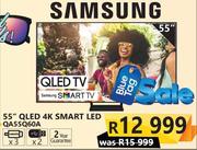 Samsung 55" QLED 4K Smart LED QA55Q60A