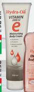 Hydra Oil Vitamin E 2000IU Moisturising Body Cream-300ml
