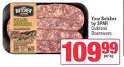 Your Butcher By Spar Oukrans Boerewors-Per Kg