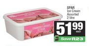 Spar Ice Cream Assorted-2Ltr