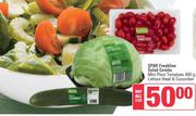 Spar Freshline Salad Combo (Mini Plum Tomatoes 400g, Lettuce Head & Cucumber)-For All