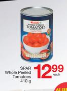 Spar Whole Peeled Tomatoes-410g Each
