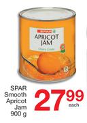 Spar Smooth Apricot Jam-900g Each