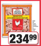 Spar IQF Frozen Chicken Drumsticks Or Wings-5Kg Each