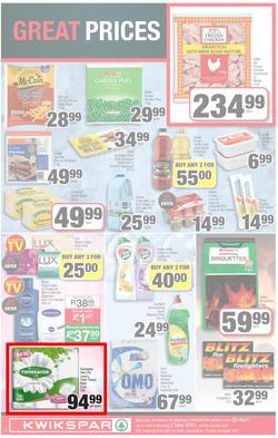 KWIKSPAR EASTERN CAPE : My Kwikspar (20 April - 2 May 2021) Valid in Abbotsford, Beacon Isle, Beetlestone, Burt Drive, Butterworth, page 2