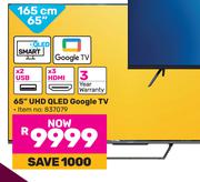 Skyworth 165cm (65") UHD QLED Google TV