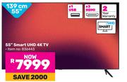 Samsung 139cm (55") Smart UHD 4K TV