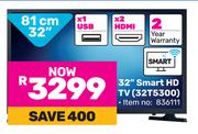 Samsung 81cm (32") Smart HD TV 32T5300