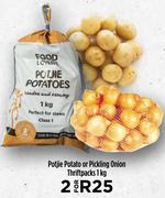 Potjie Potato Or Pickling Onion Thriftpacks-For 2 x 1Kg