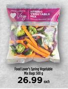 Food Lover's Spring Vegetable Mix Bags-500g Each
