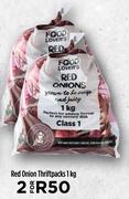 Red Onion Thriftpacks-For 2 x 1Kg