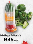 Robot Pepper Thriftpacks-3s Each