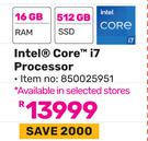 Lenovo Intel Core i7 Processor 850025951