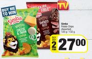 Simba Potato Chips (Assorted)-For Any 2 x 120g/132g