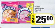 Beacon Marshmallows (Assorted)-For Any 2 x 150g