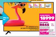 LG 75"(190cm) UR8000 Series 4K UHD TV 75UR80006LJ 