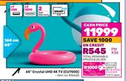 Samsung 65"(165cm) Crystal UHD 4K TV CU7000