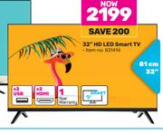 Telefunken 32"(81cm) HD LED Smart TV 