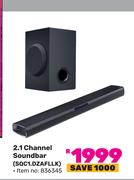 LG 2.1 Channel Soundbar SQC1.DZAFLLK