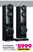 LG 4.2 Channel Sound Tower 