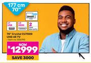 Samsung 70" (177cm) Crystal CU7000 UHD 4K TV