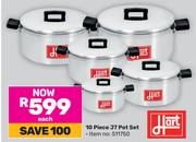 Hart 10 Piece J7 Pot Set
