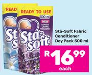 Sta-Soft Fabric Conditioner Day Pack-500ml Each