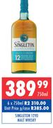 Singleton 12 YO Malt Whisky-750ml