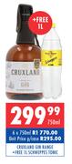 Cruxland Gin Range-6 x 750ml