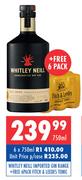 Whitley Neill Imported Gin Range-750ml