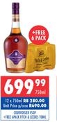 Courvoisier VSOP-12 x 750ml