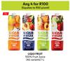 Liqui Fruit 100% Fruit Juice (All Variants)-For Any 4 x 1Ltr