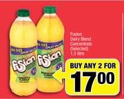 Fusion Dairy Blend Concentrate(Selected)-For Any 2 x 1.5Ltr
