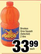 Brookes Oros Squash(Selected)-2Ltr Each