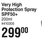 Bionike Defence Sun Very High Protection Spray SPF50+-200ml