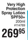 Bionike Defence Sun Very High Protection Spray Lotion SPF50+-200ml