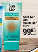 Sun Lab After Sun Tan Maximiser-150ml Each