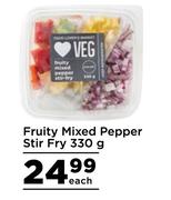Fruity Mixed Pepper Stir Fry 330g- Each