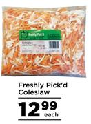 Freshly Pick'd Coleslaw- Each