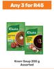 Knorr Soup Assorted-For Any 3 x 200g
