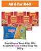 Royco Soup 5 x 45g/50g Assorted Plus 1 Imbo Soup Mix 500g-For All 6