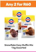Snowflake Easy Muffin Mix Assorted-For Any 2 x 1kg