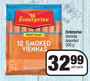 Enterprise Viennas Assorted-500g Per Pack