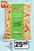 Spar Frozen Potato Chips Assorted-1Kg Each