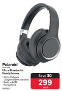 Polaroid Ultra Bluetooth Headphones-Each