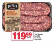 Your Butcher By Spar Rooiberg Boerewors-Per Kg