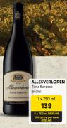 Allesverloren Tinta Barocca-750ml
