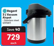 Regent 3L Vacuum Airpot