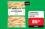 Surefresh Frozen Chips-2.5Kg Each